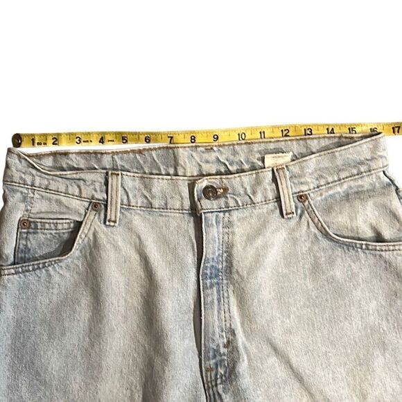 Levi’s 921 relaxed taper vintage 90’s high rise jeans 16 32 - Picture 3 of 11